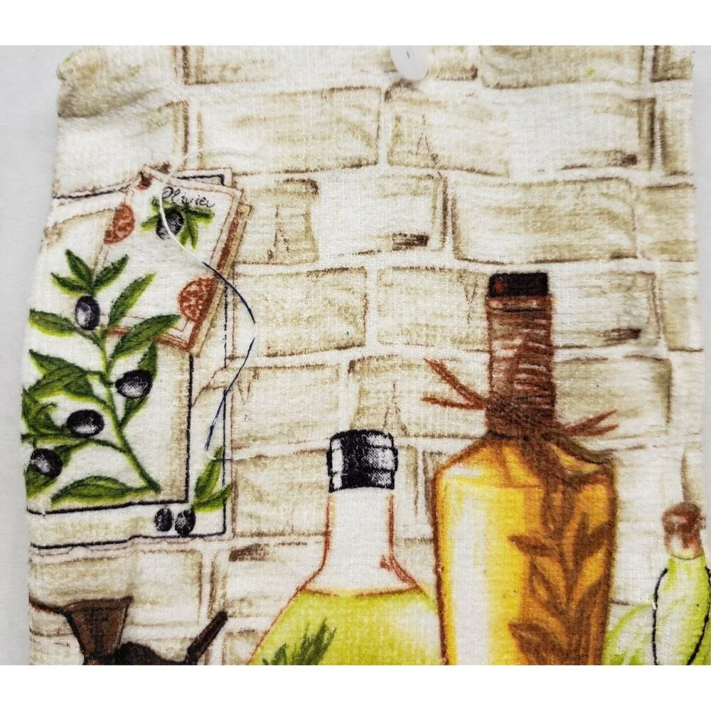 Set of 3 Same Printed Cotton Towels (15